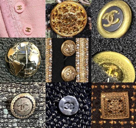 fake chanel rhinestone buttons|authentic chanel button identification.